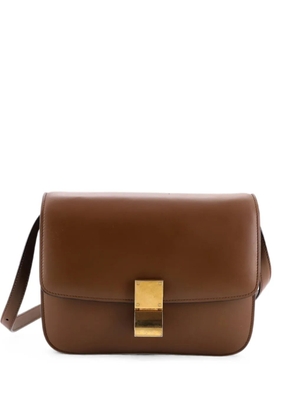 Celine Pre-Owned Classic Box Bag Smooth Leather Medium crossbody bag - Brown