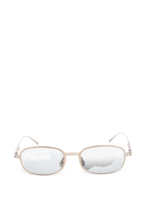 Brunello Cucinelli oval-frame sunglasses - Gold