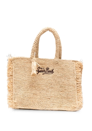 MC2 Saint Barth Colette Raffia Fringes tote bag - Neutrals