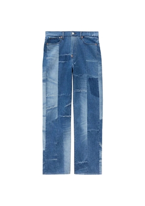 Kenzo patchwork-design jeans - Blue