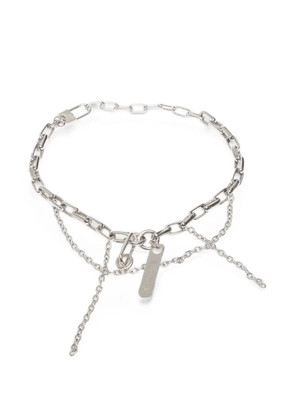 Vitaly Dissolve layered chain necklace - Silver