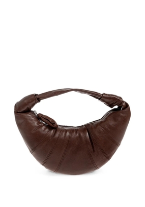 LEMAIRE mini Fortune Croissant leather tote bag - Brown