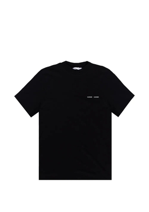 SAMSOE SAMSOE logo-print short-sleeve T-shirt - Black