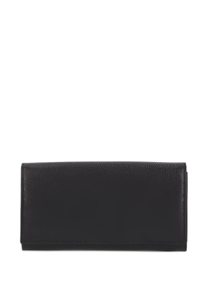 Longchamp leather wallet - Black
