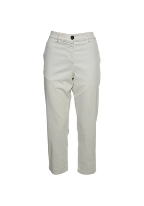424 logo-detail trousers - White