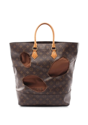 Louis Vuitton Pre-Owned 2014 Monogram cut-out tote bag - Brown