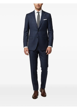 Tom Ford Vintage checked single-breasted suit - Blue