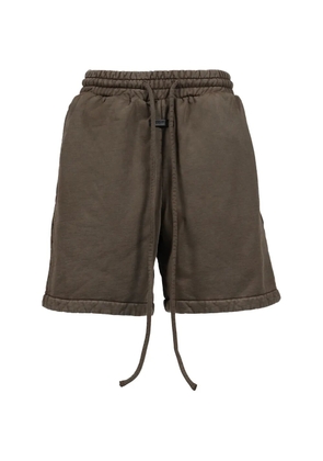 Fear Of God Vacation drawstring-waist logo-patch shorts - Brown