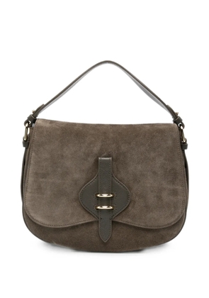 Coccinelle panelled letaher tote bag - Green