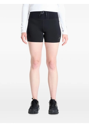 Nike logo-print shorts - Black