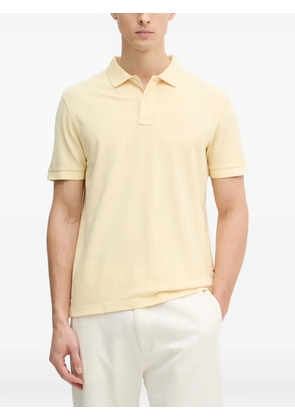 Joop! Ambrosian logo-embroidered polo shirt - Yellow