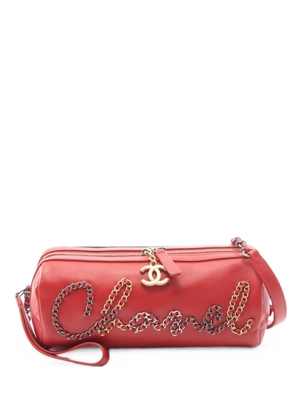 CHANEL Pre-Owned 2019 CC chain-link shoulder bag - Red