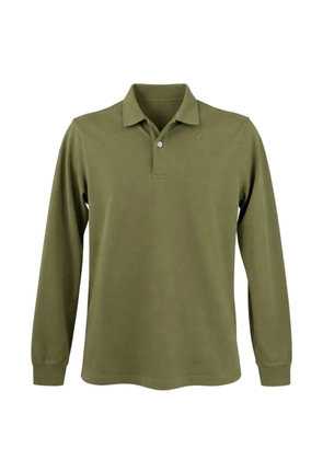 K-Way Monju long-sleeve piqué polo shirt - Green
