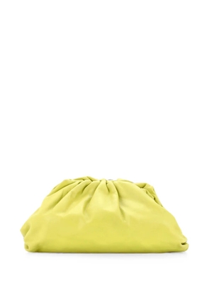 Bottega Veneta Pre-Owned The Pouch Leather clutch bag - Green