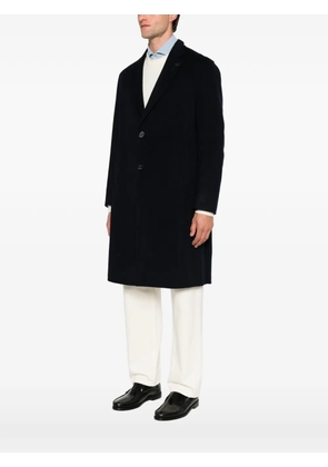 Lardini single-breasted coat - Blue