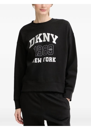 DKNY logo-print sweatshirt - Black