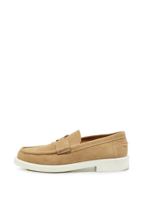 Hermès Pre-Owned Guillaume loafers - Neutrals