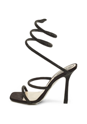 René Caovilla Cleo crystal-embellished sandals - Black