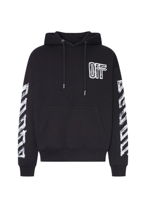 Off-White graphic-print hoodie - Black