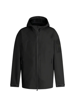 BOSS hooded zip-up jacket - Black