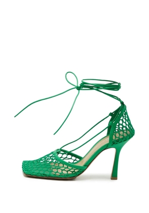 Bottega Veneta Pre-Owned Stretch mesh sandals - Green