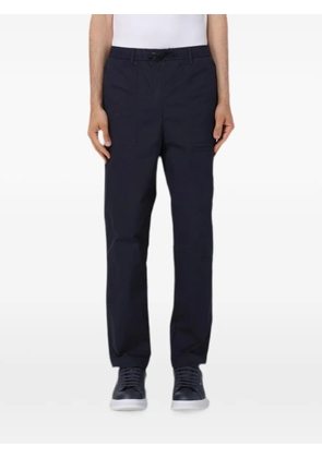 Emporio Armani drawstring elasticated-waistband trousers - Blue