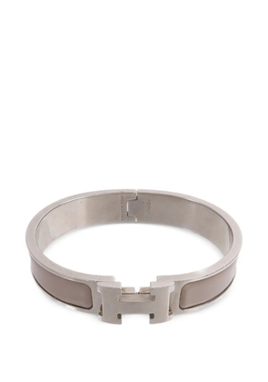 Hermès Pre-Owned Clic H bracelet - Silver
