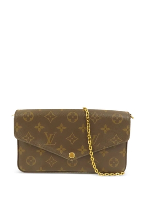 Louis Vuitton Pre-Owned Felicie Monogram shoulder bag - Brown