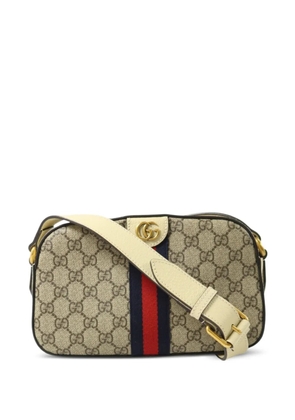 Gucci Pre-Owned Ophidia monogram-pattern shoulder bag - Neutrals