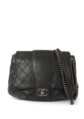 CHANEL Pre-Owned CC turn-lock messenger bag - Black