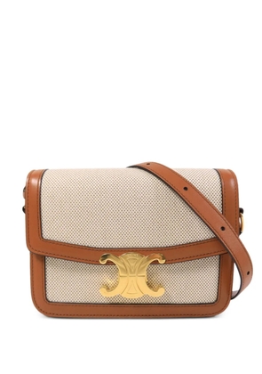 Celine Pre-Owned Teen Triomphe shoulder bag - Brown
