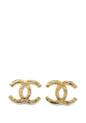 CHANEL Pre-Owned CC-logo earrings - Gold