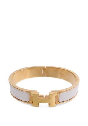 Hermès Pre-Owned Clic H bracelet - Gold