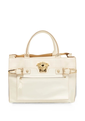 Versace Pre-Owned La Medusa buckled tote bag - White