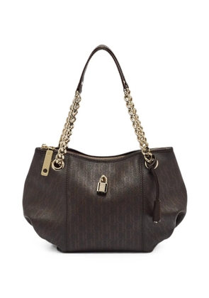 Carolina Herrera Vintage Dahlia Monogram tote bag - Brown