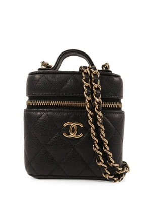 CHANEL Pre-Owned small CC Vanity shoulder bag - Black