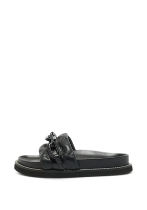 Louis Vuitton Pre-Owned Sunset leather sandals - Black
