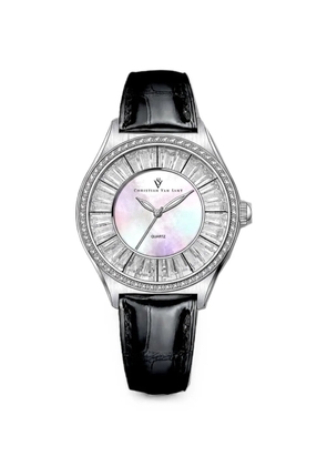 CHRISTIAN VAN SANT Luna 40mm watch - Silver