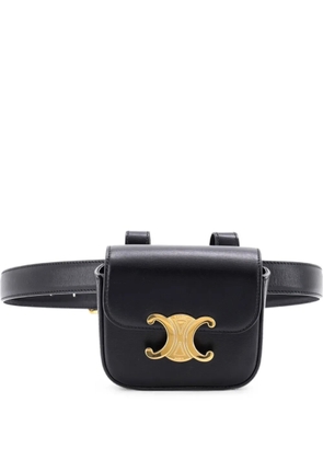 Celine Pre-Owned Claude Shiny Calfskin Mini belt bag - Black