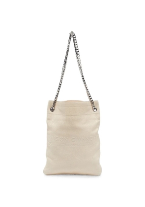 Givenchy Pre-Owned HDG chain-strap tote bag - Neutrals