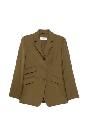 Max Mara Mxmpatio single-breasted blazer - Green