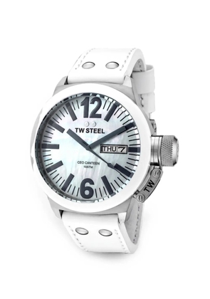 TW STEEL CEO Canteen 46mm watch - White