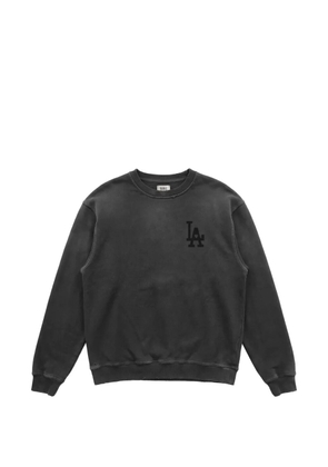 Htc Los Angeles logo-print distressed sweater - Grey