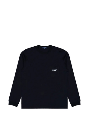 Comme des Garçons Homme chest-pocket long-sleeve T-shirt - Black