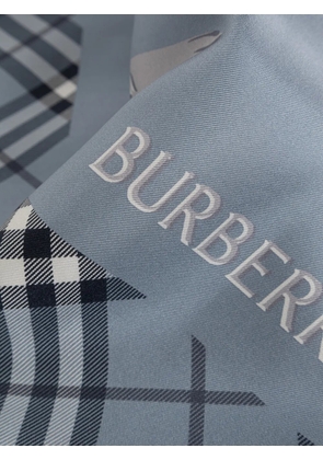 Burberry Archive Knight Silk Scarf - Blue