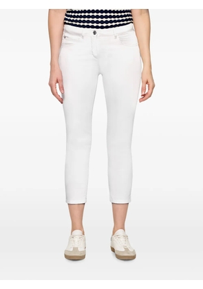 Betty Barclay cropped slim-fit trousers - White