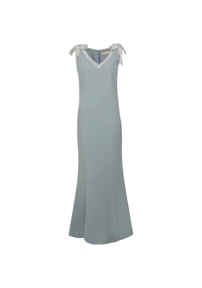 Elie Saab maxi embellished dress - Blue