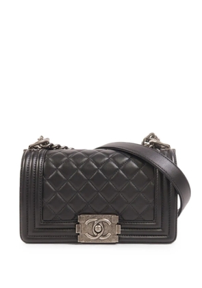 CHANEL Pre-Owned Boy chain shoulder bag - Black