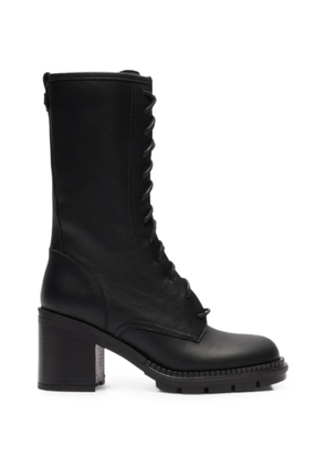 Casadei Concept Symphony lace-up combat boots - Black