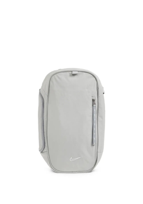 Nike logo-embroidered backpack - Grey